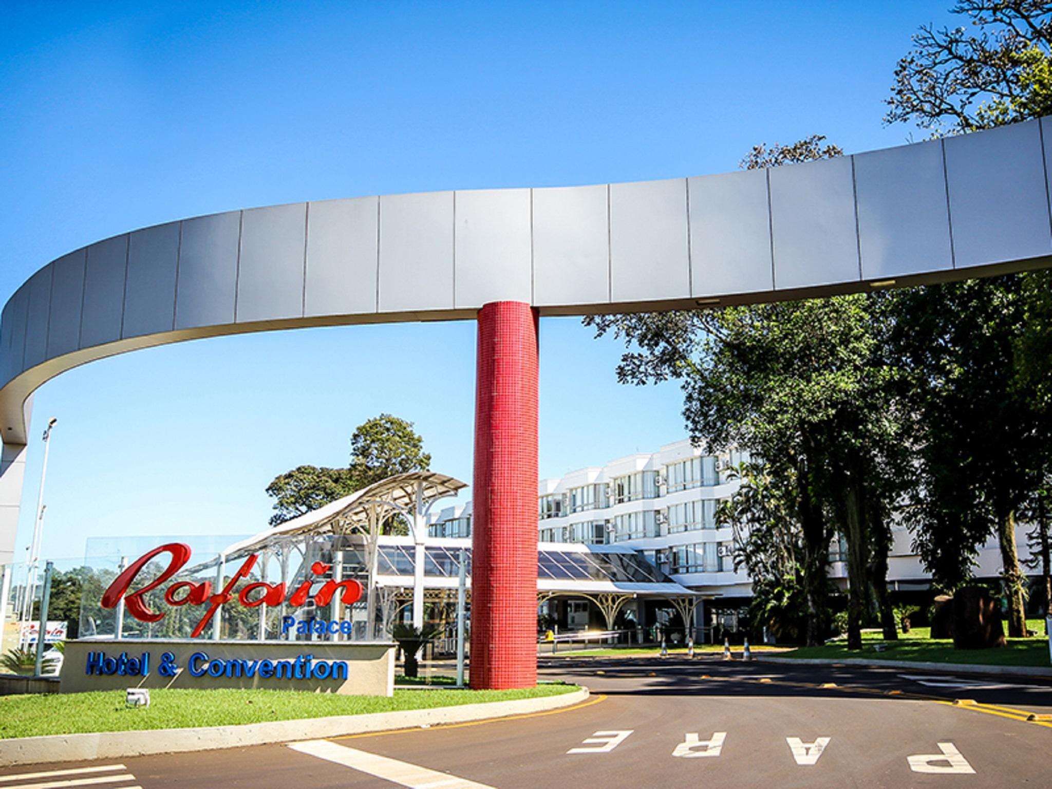 Rafain Palace Hotel & Convention Center Foz do Iguaçu Exterior foto